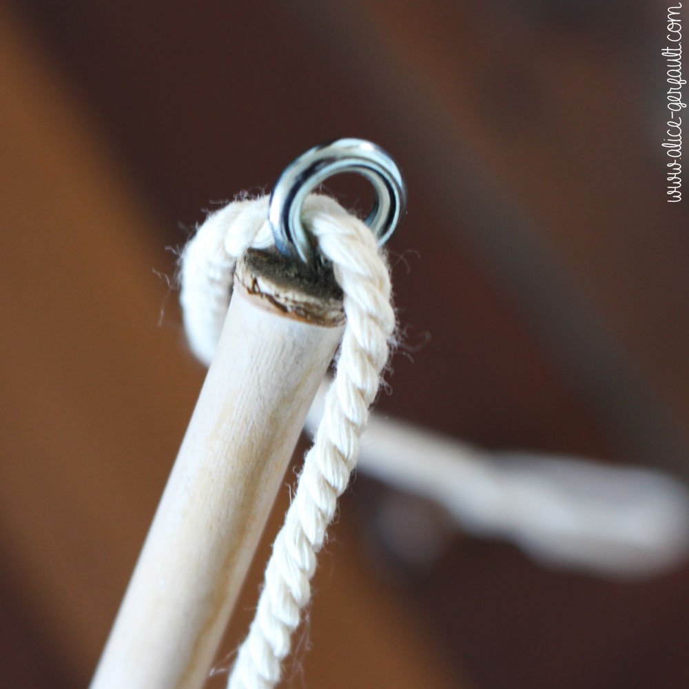 Jeu de pêche à la ligne pour jeune enfant, DIY par Alice Gerfault