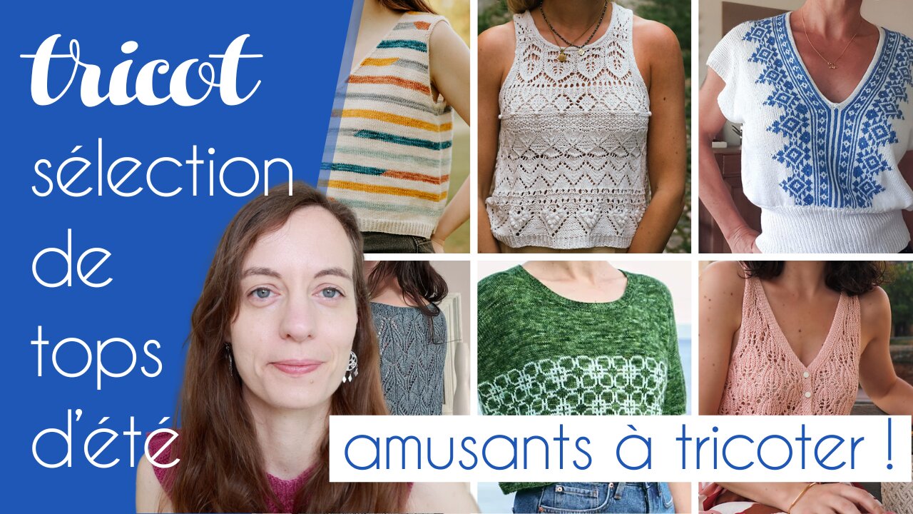 15 Tops et T-shirts d’été à tricoter – Des modèles funs, créatifs et parfaits pour la saison !