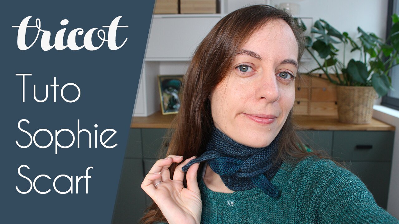 La Sophie Scarf : mon projet tricot chouchou pour Noël ?