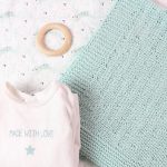 Couverture bébé – motif cube