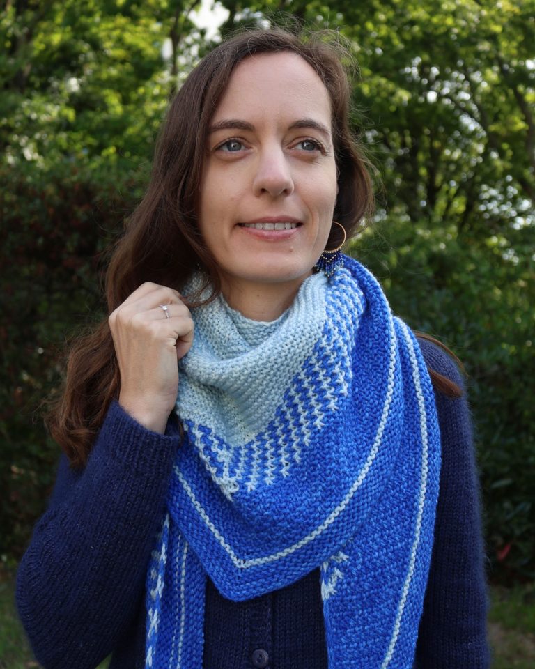 Châle Kyanos — Alice Gerfault