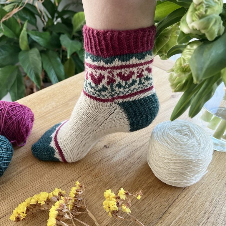 Chaussettes Keukenhof — Alice Gerfault