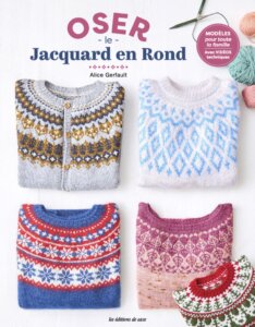 Couverture du livre Oser le jacquard en rond