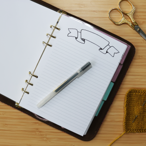 Carnet de tricot – PDF à imprimer