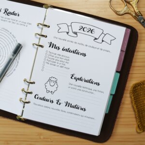 Bilan tricot 2025 & Objectifs 2026 – Fiches PDF à imprimer