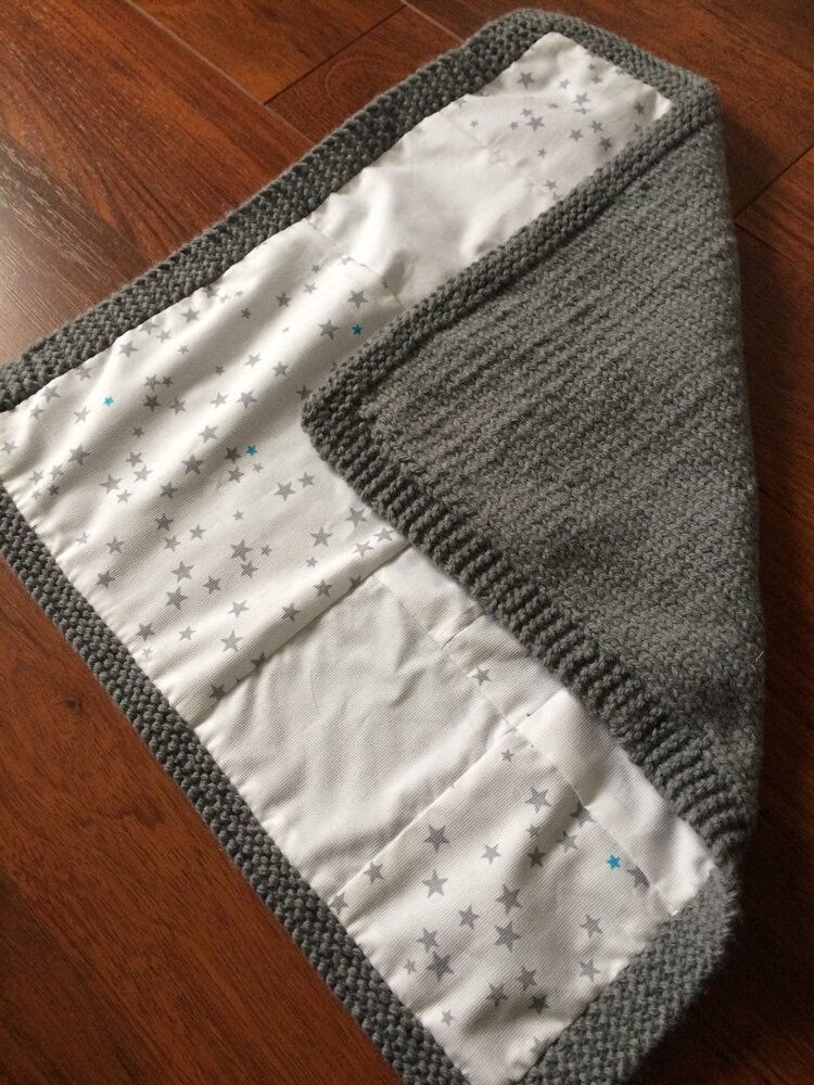La couverture bébé de mes débuts
