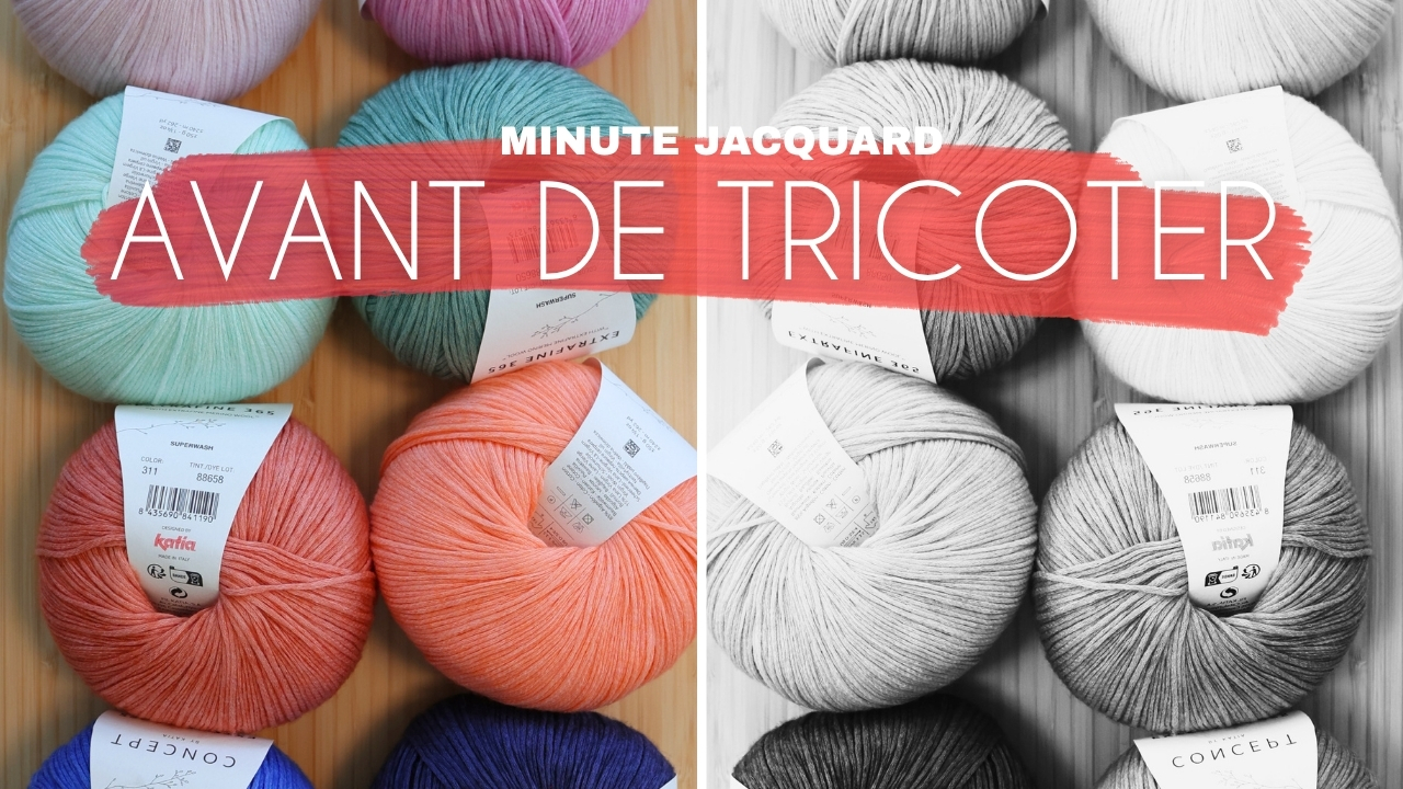 Votre combo de couleurs va-t-il tenir en jacquard ? Le test à faire avant de tricoter le premier rang
