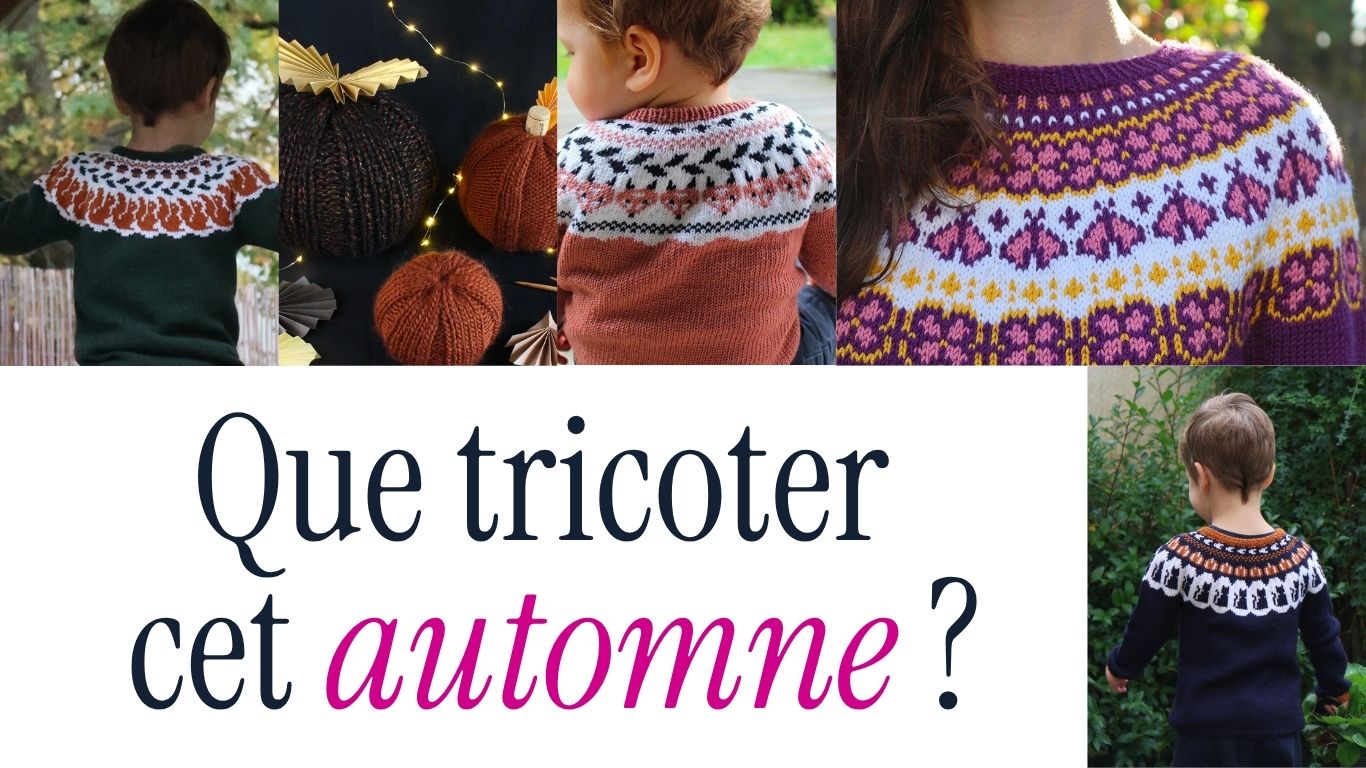 Que tricoter en automne ? 8 idées de projets de saison
