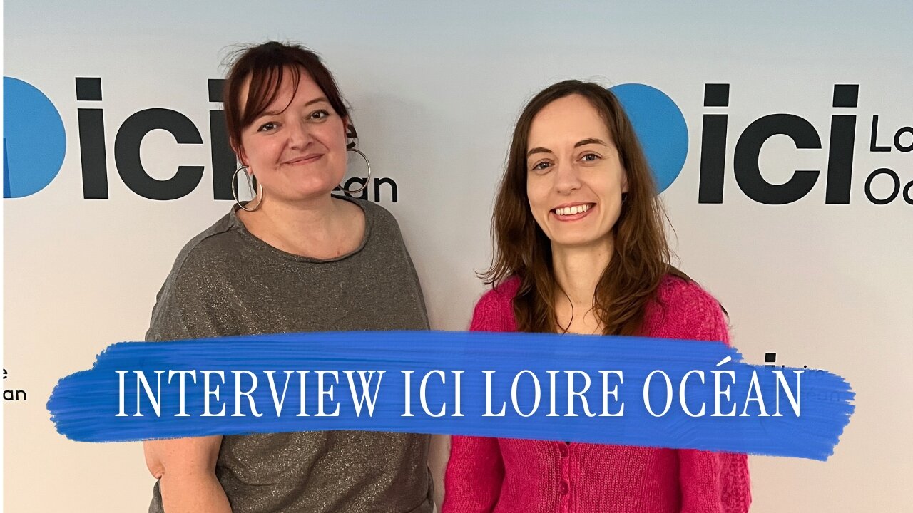 Mon interview sur ICI Loire Océan pour parler tricot et jacquard